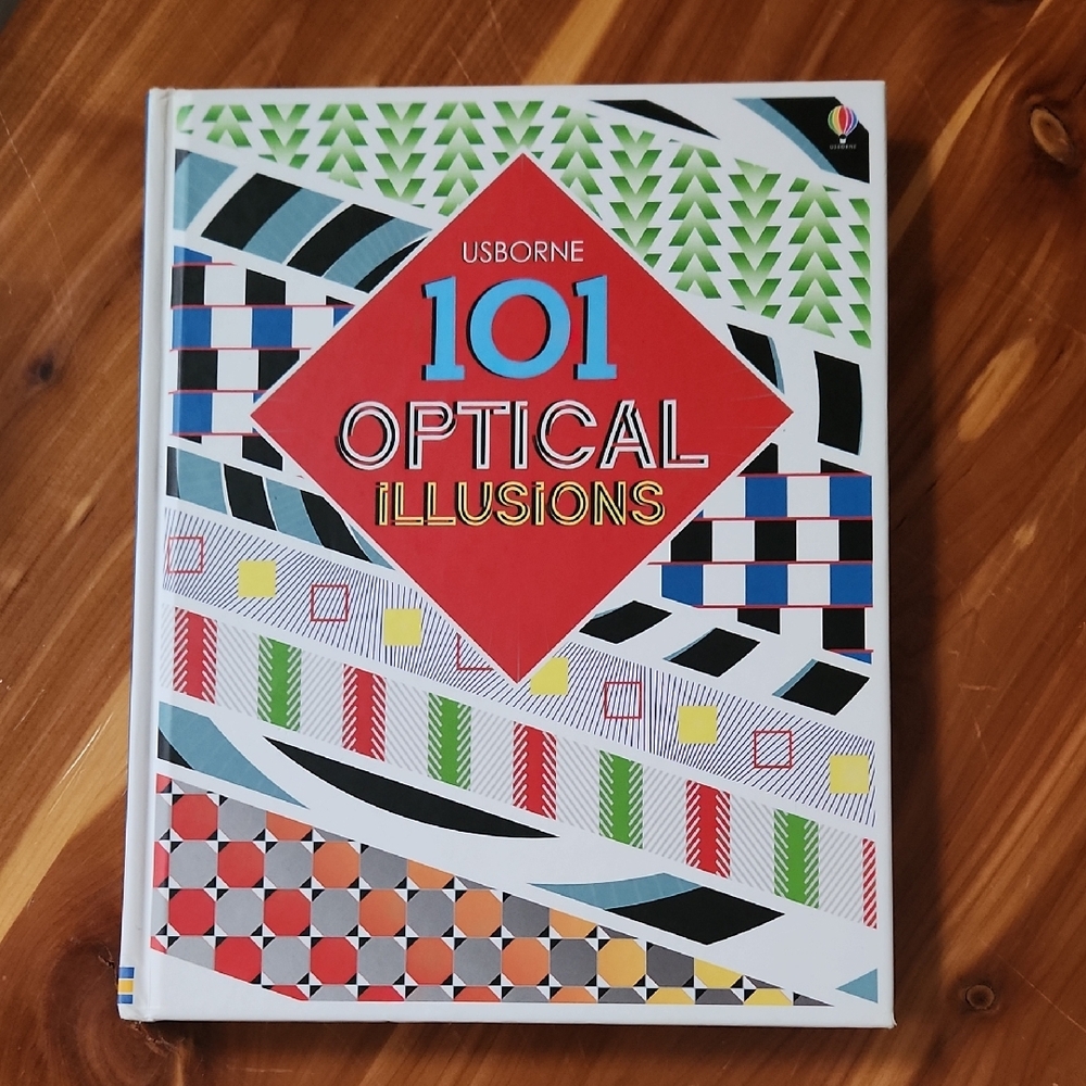 Usborne 101 Optical Illusions Book